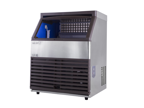Mặt Nghiêng Máy Làm Đá Viên Hải Âu HA 60