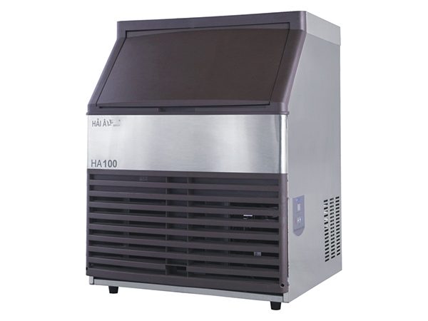 Mặt Nghiêng Máy Làm Đá Viên Hải Âu HA 100
