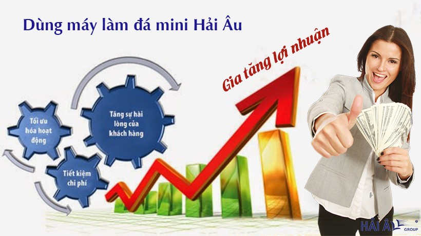 lợi ích của máy làm đá mini giúp gia tăng lợi nhuận
