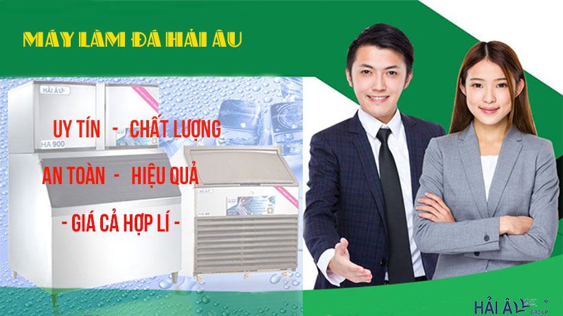 Máy làm đá Hải Âu thương hiệu uy tín