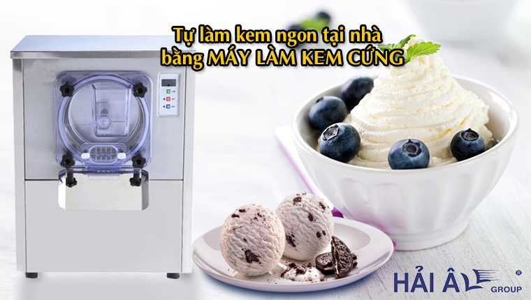 Làm kem ngon tại nhà