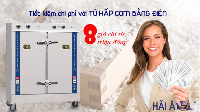 tư vấn giá thành và chất lượng tủ hấp cơm bằng điện