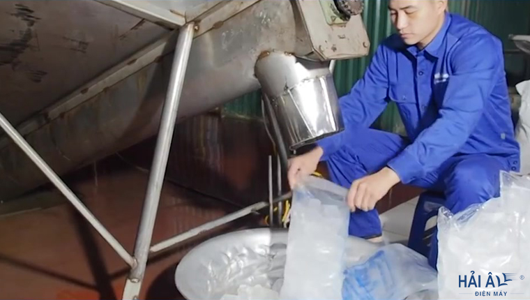 xây dựng nhà máy nước đá viên