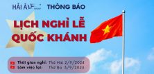 lịch nghỉ lễ Quốc Khánh 2024