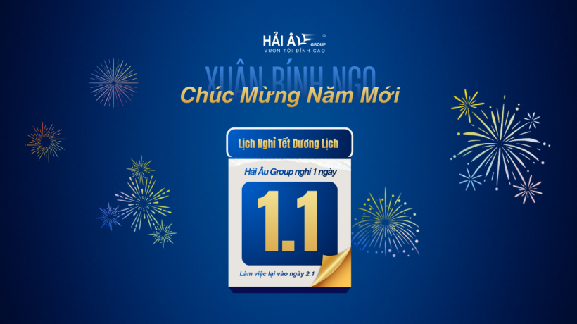 Lịch nghỉ tết dương lịch 2026